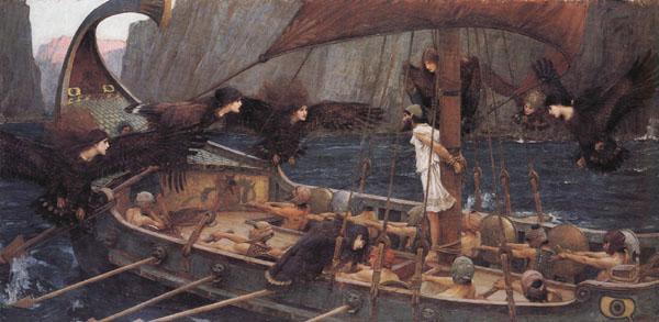 John William Waterhouse ulysses and the Sirens oil painting picture